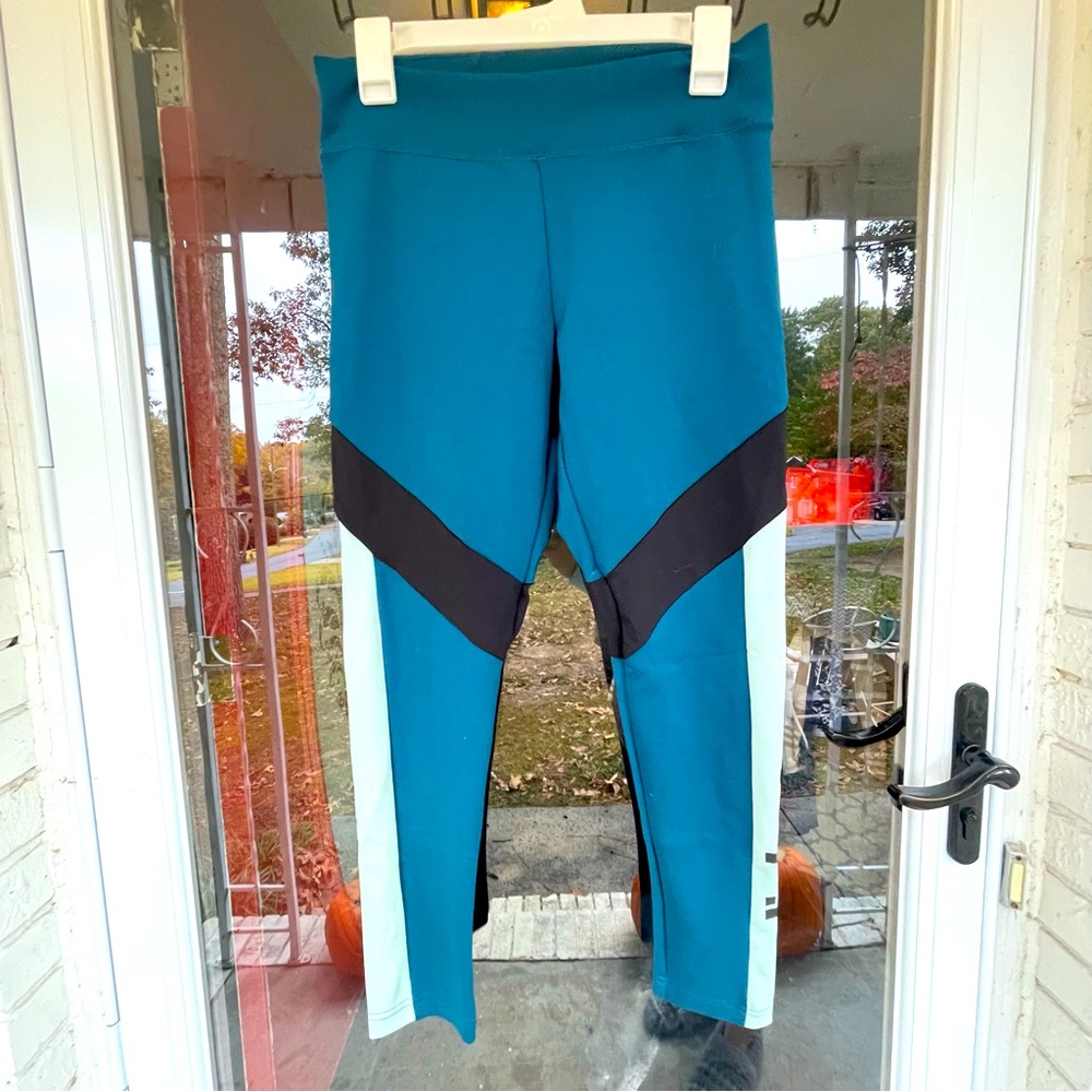 Adidas Teal Capri leggings